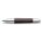 FABER-CASTELL Tintenroller e-motion Holz, schwarz, Strichstärke 0,5 mm, Mine schwarz, inkl. Geschenkverpackung - 148225