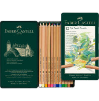 FABER-CASTELL Farbstift Pitt Pastell im Metalletui