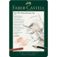 FABER-CASTELL Künstlerstifte Pitt Monochrome Set im...