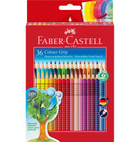 FABER-CASTELL Farbtstift 36er Colour GRIP