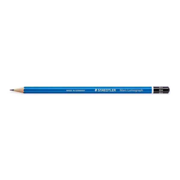 STAEDTLER Bleistift Mars Lumograph 100-8H - hart