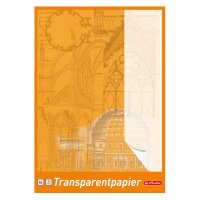 HERLITZ Transparentpapierblock A4 - 30 Blatt