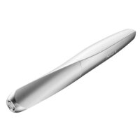 PELIKAN Füller twist - Silber  - Feder M - für Rechs- und Linkshänder