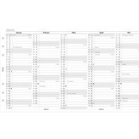 FILOFAX Kalendereinlage A5 Jahresplaner