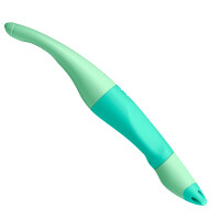 Ergonomischer Tintenroller für Linkshänder - STABILO EASYoriginal Pastel in Hauch von Minzgrün - Einzelstift - blau (löschbar) - inkl. Patrone