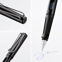 LAMY Füllhalter safari black - Federstärke M - mittel
