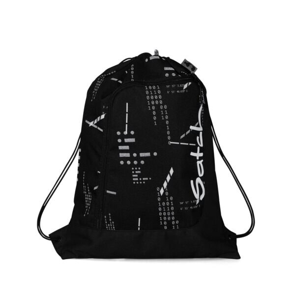 satch Sportbeutel Ninja Matrix – Leichter Turnbeutel mit stylischem Design