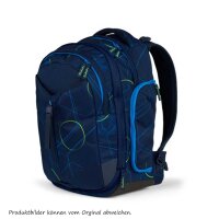 satch match Schulrucksack Blue Tech 01090-90185-10