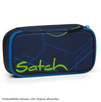 satch Pencil Box Blue Tech SAT-BSC-001-9TS