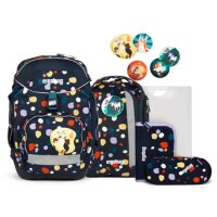 ergobag pack Schulrucksack-Set Bärnsteinhöhle-...