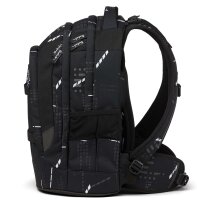 satch match Schulrucksack Ninja Matrix - ergonomisch, erweiterbar auf 35 Liter, extra Fronttasche