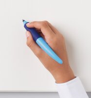 Ergonomischer Tintenroller für Linkshänder - STABILO EASYoriginal in limone/grün - Einzelstift - blau (löschbar) - inkl. Patrone