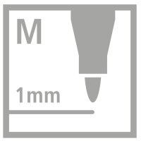 Premium-Filzstift - STABILO Pen 68 - Kartonetui mit verschiedenen Farben
