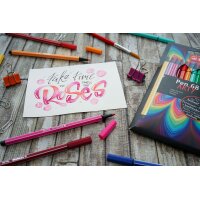 Premium-Filzstift - STABILO Pen 68 - ARTY - Kartonetui mit verschiedenen Farben