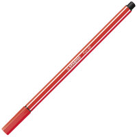 Premium-Filzstift - STABILO Pen 68 ColorParade - 20er Tischset in rot/blau - mit 20 verschiedenen Farben