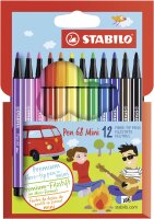 Premium-Filzstift - STABILO Pen 68 Mini - Pack im...
