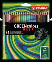 Umweltfreundlicher Buntstift - STABILO GREENcolors - ARTY...