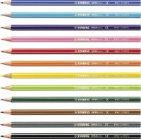 Umweltfreundlicher Buntstift - STABILO GREENcolors - Pack - mit verschiedenen Farben