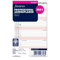 FILOFAX Kalendereinlage Pocket Jahresplaner Professional