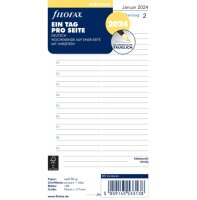FILOFAX Tageskalender-Einlage Personal 2024 1Tag /1 Seite...