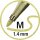 Premium Metallic-Filzstift - STABILO Pen 68 metallic - 2er Pack - gold, silber