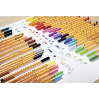 Fineliner - STABILO point 88 - 10er Pack - Sonderfarben