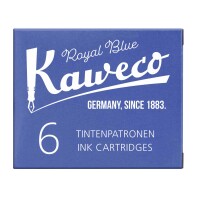 Kaweco Tintenpatronen 6 Stück königsblau VE=20...
