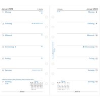 FILOFAX Kalendereinlage 2024 Personal 1 Woche/1 Seite (D) 24-68444