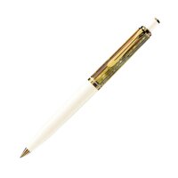 PELIKAN Bleistift Souverän D400 schildpatt-weiss, 0,7, hochwertiger Druckbleistift im Geschenk-Etui, 934117