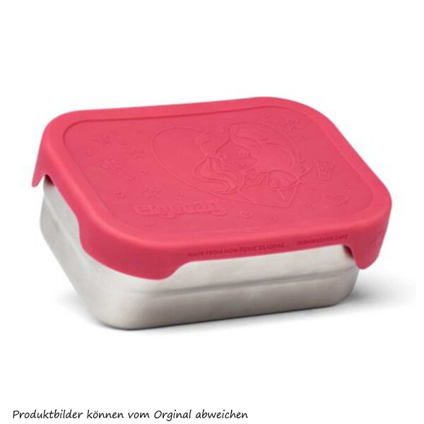 ergobag Brotdose Prinzessin - 2-teilig Edelstahl