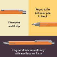 LAMY Kugelschreiber econ 240 apricot - Sonderfarbe 1237300