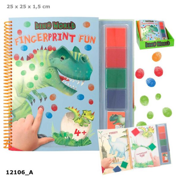 Dino World Fingerprint Fun