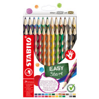 Ergonomischer Buntstift für Rechtshänder - STABILO EASYcolors - 24er Pack - mit 24 verschiedenen Farben