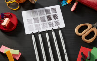 Multi-Liner-Set – STABILO Creative Tips – ARTY – 50er Metalletui – URBAN – in 10 verschiedenen Farben