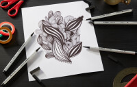 Multi-Liner-Set – STABILO Creative Tips – ARTY – 50er Metalletui – URBAN – in 10 verschiedenen Farben