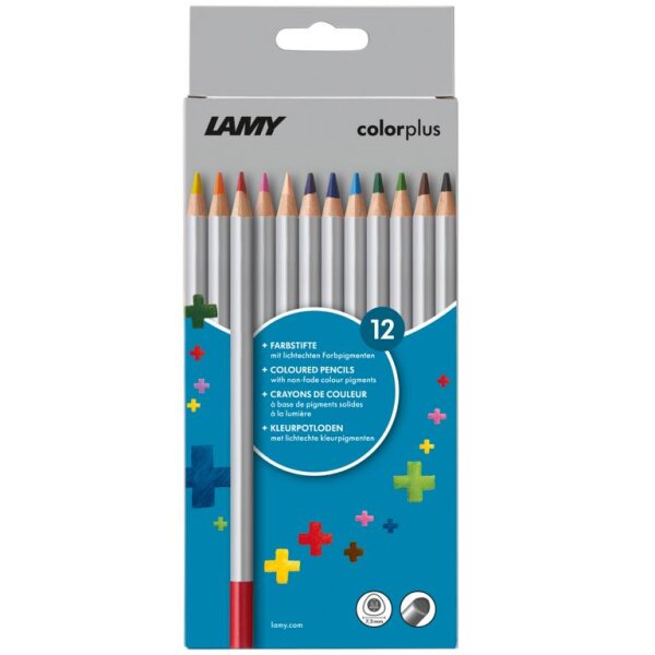 LAMY Farbstift colorplus - 12er- Faltschachtel