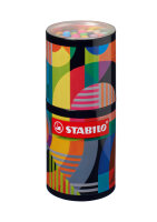 Fineliner - STABILO point 88 - ARTY - 45er Metalldose - mit 45 verschiedenen Farben