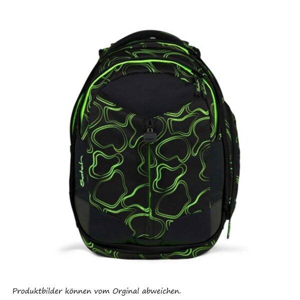 satch match Schulrucksack Green Supreme 01090-90186-10