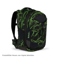 satch match Schulrucksack Green Supreme 01090-90186-10