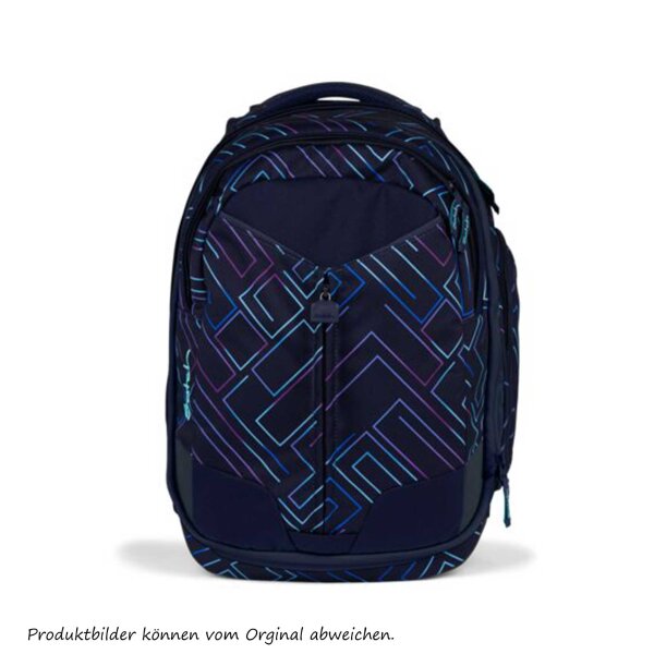 satch match Schulrucksack - Purple Laser - Der große Schulrucksack