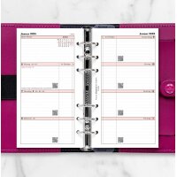 FILOFAX Kalendereinlage 2025 Personal 1 Woche - 2 Seiten Professional weiss deutsch 25-68475