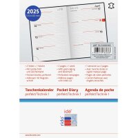 rido/idé TaschenkalenderPerfect sw 1W/2SRio 7013008905