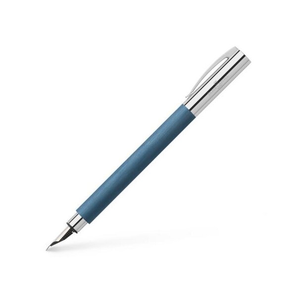 FABER-CASTELL Füllhalter Ambition - Edelharz blau