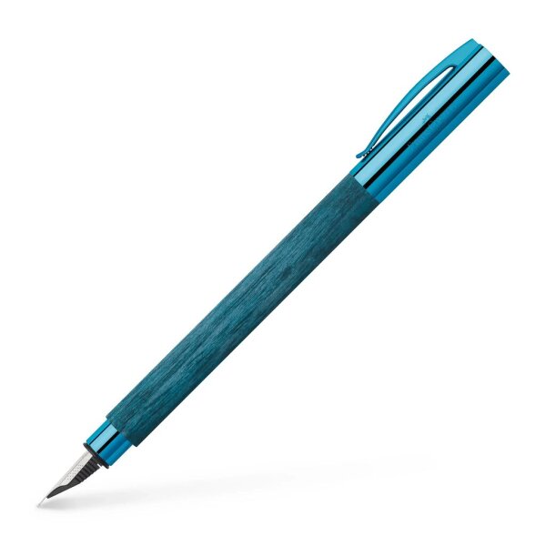 FABER-CASTELL Füllhalter Ambition - Blue Wood - Limited Edition
