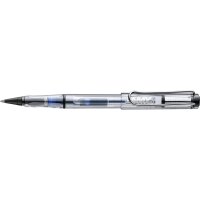 LAMY Tintenroller vista transparent - mit blauer Tintenpatrone Lamy T10