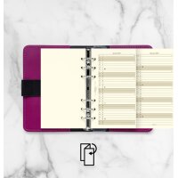 FILOFAX Kalendereinlage 2027 - PERSONAL - Jahresplaner - creme cotton - englisch