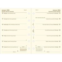 FILOFAX Kalendereinlage 2026 - Pocket - 1 Woche = 1 Seite...