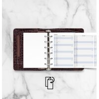 FILOFAX Kalendereinlage 2027 - POCKET - Jahresplaner - weiss - englisch