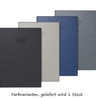BRUNNEN Taschenkalender 2026 - A7 - Modell 712 –...