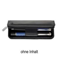 Pelikan Etui - Nappaleder schwarz - für 2 Schreibgeräte - TGX2N